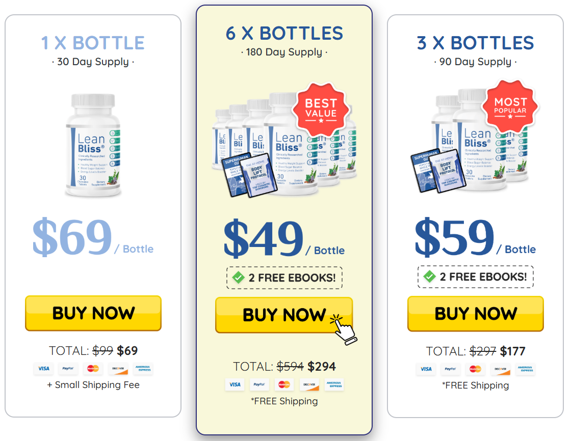 Lean Bliss Price Details