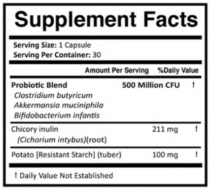 SlimLeaf Supplement Facts