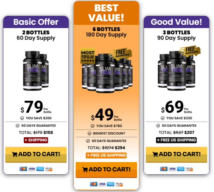 SlimTide Pricing